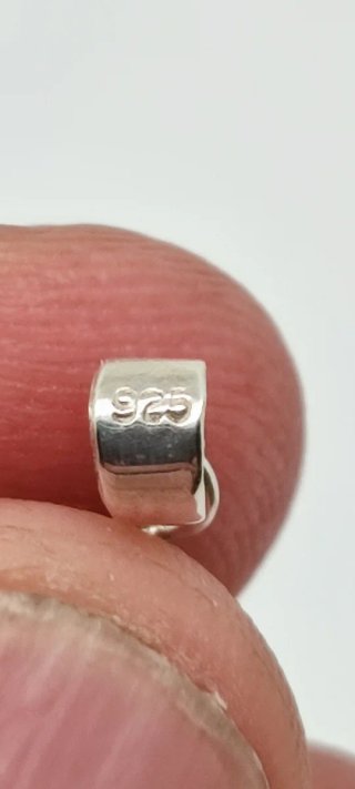 Colgante de Plata, Coral y Nácar.