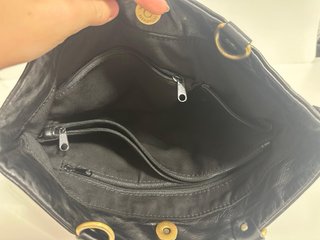 Bolso ADOLFO DOMINGUEZ Negro Piel