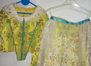 Vestido de fallera para niña