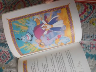 Libro infantil Aladdin tapa dura