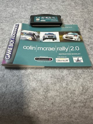 Colin McRae Rally 2.0 Game Boy Advance + Manual