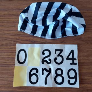 Disfraz de Preso Infantil Rayas