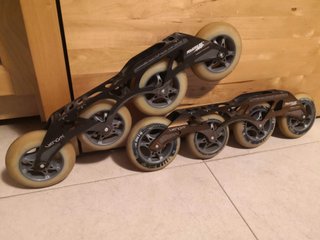Chasis Powerslide Venom con Ruedas
