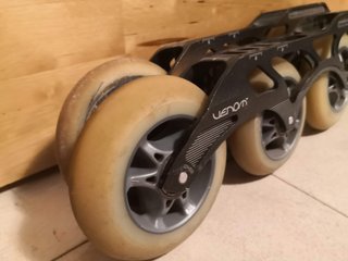 Chasis Powerslide Venom con Ruedas