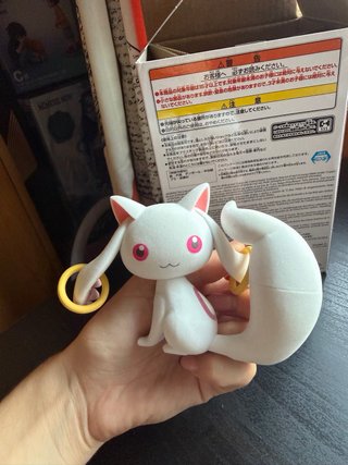 Kyubey Fluffy Puffy Figura