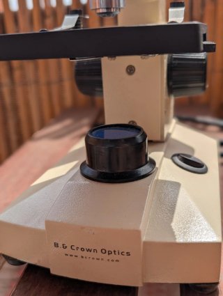Microscopio Óptico B & Crown Optics