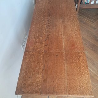 Escritorio roble francés con persiana