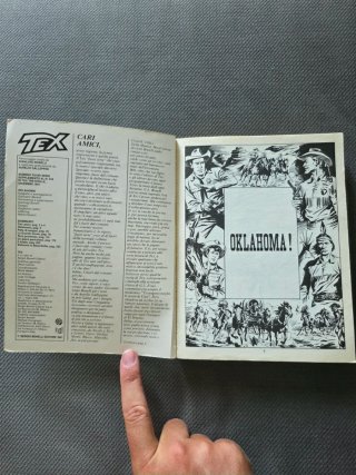 Fumetto Oklahoma! Tex