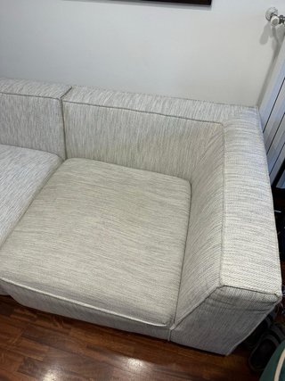Divano componibile Maison du Monde beige/grigio