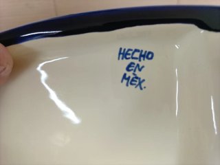Lavabo de Porcelana Mexicana Hecho a Mano