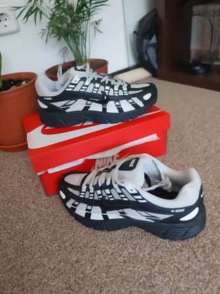 Nike P-6000 Zapatillas Negras y Blancas