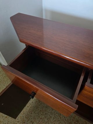 Aparador / mueble recibidor de madera vintage