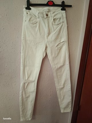 Pantalones Stradivarius pitillo mujer talla 36