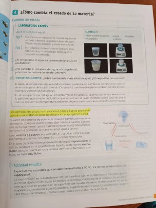 Física y química, 2 Secundaria, Revuela