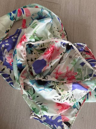 Mono corto estampado floral