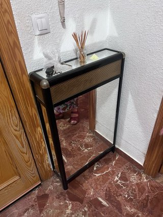 Cubre radiador/mueble  de entrada con espejo