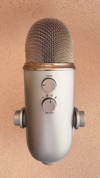 Micrófono Blue Yeti USB + Soporte + Cortavientos