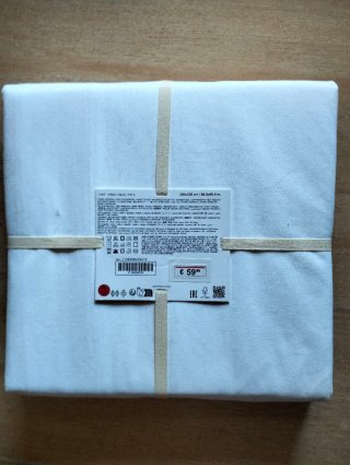 Delicada Funda Nórdica Algodón Bordado Vainica