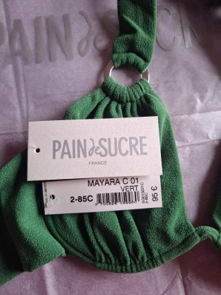 Bikini Pain de Sucre verde nuevo