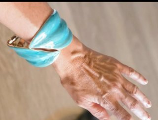 Brazalete Turquesa y Oro