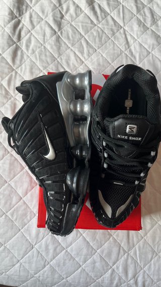 Nike Shox TL Negras Plateadas 43 | | Nuevas