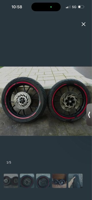 Ruedas Supermotard Completas