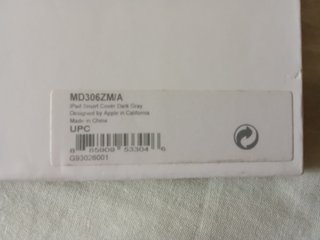 Funda iPad Smart Cover Gris