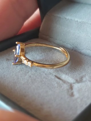 Anillo Tanzanita Marquise