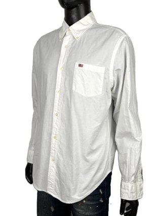 Camicia Polo Jeans Ralph Lauren Uomo L Bianca