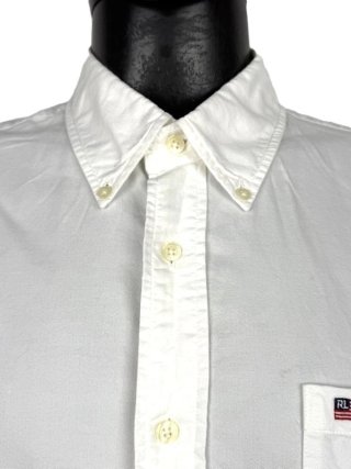 Camicia Polo Jeans Ralph Lauren Uomo L Bianca