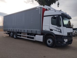 Mercedes ACTROS 25 43-CAMIONES LONAS / TAUTLINER