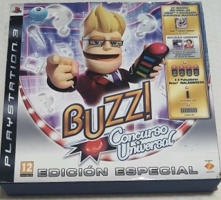 Buzz! Quiz TV PS3 con mandos
