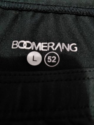 Pantalón largo ciclista Boomerang negro