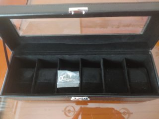 Caja organizadora de relojes