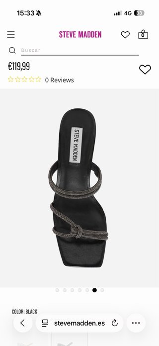 Sandalias Steve Madden Catlyn Black