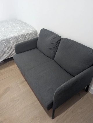 Sofá Ikea 2 plazas gris