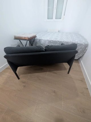 Sofá Ikea 2 plazas gris