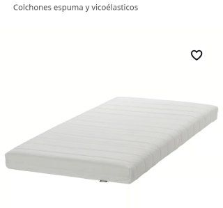 Litera alta con colchón y barreras