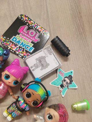 Lote Muñecas LOL Surprise Dance + Mascotas Pets