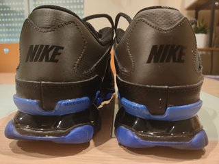 Zapatillas Nike Hombre. Negras y Azules