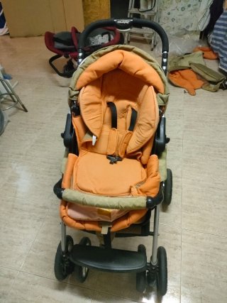 Carrito de bebé Casualplay naranja