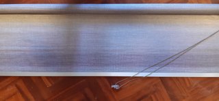 Estor enrollable gris 180 cm ancho