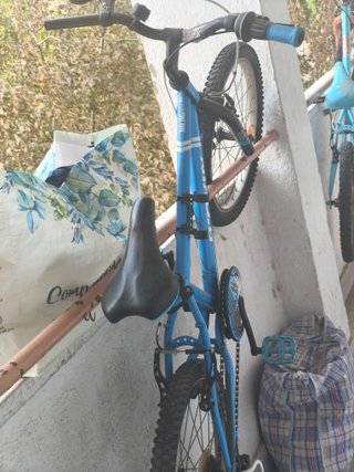 Bicicleta Azul Infantil
