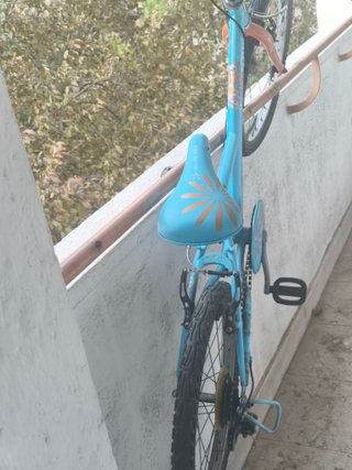 Bicicleta Azul Infantil