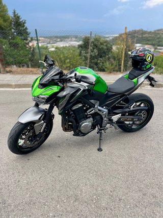 Kawasaki Z900 2020 Gris/Verde