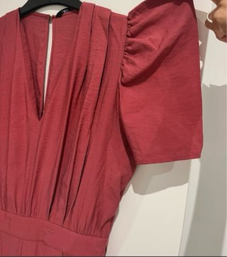 Mono Zara Rojo Talla S