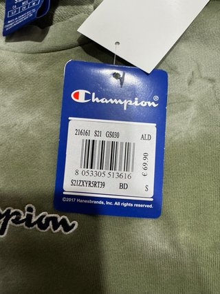 Sudadera Champion Tie-Dye Verde