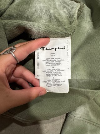 Sudadera Champion Tie-Dye Verde