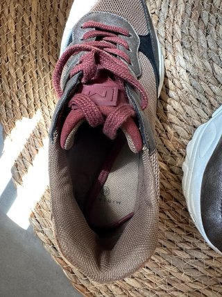 Scarpe Miriade donna marrone e oro