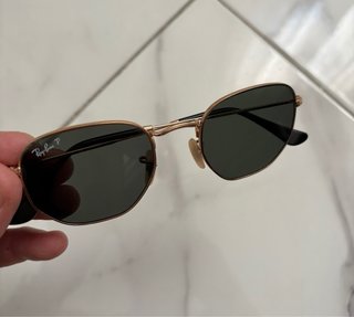 Gafas Ray-Ban Hexagonal RB3548-N Doradas/Grises